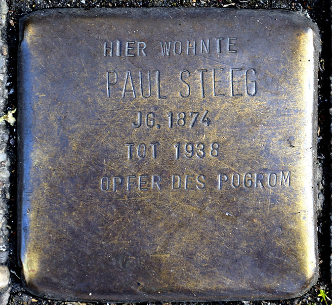 Stolperstein Dsseldorfer Strae 35