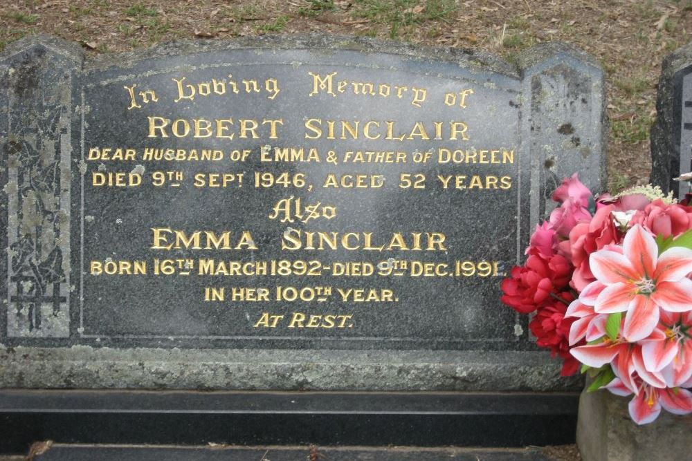 Commonwealth War Grave Ebenezer Presbyterian Cemetery