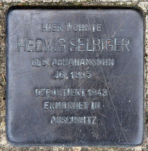 Stolpersteine Mendelssohnstrae 5 #2