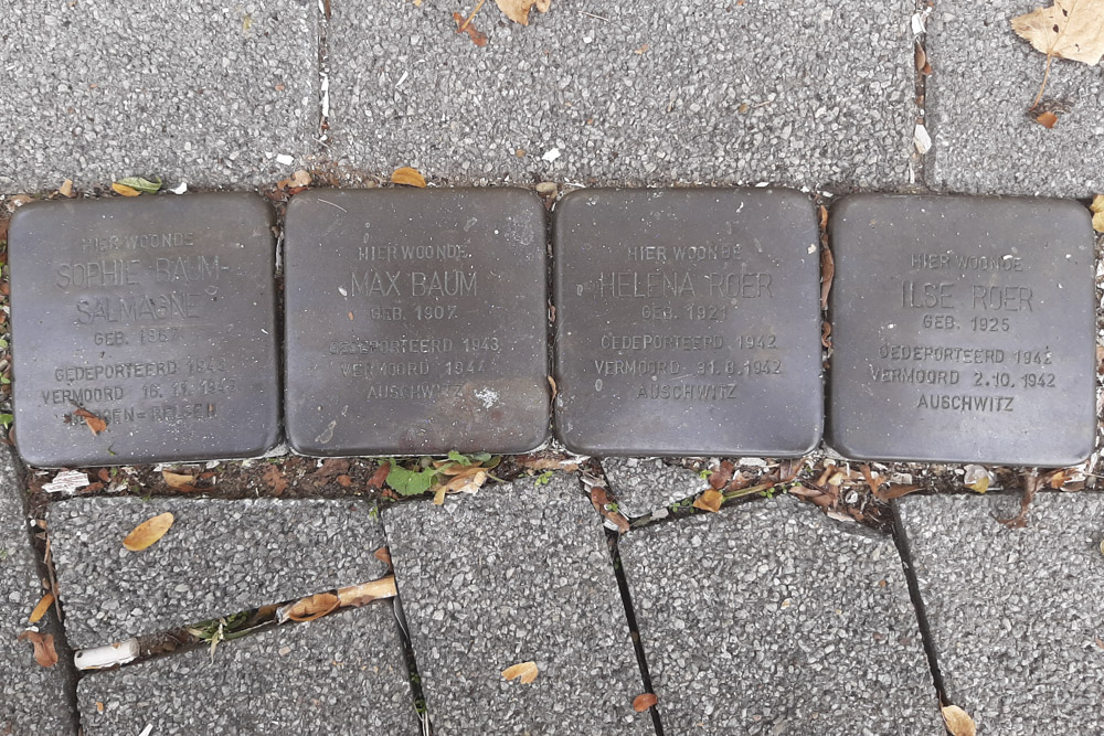 Stolpersteine Bloemenmarkt 7 #1