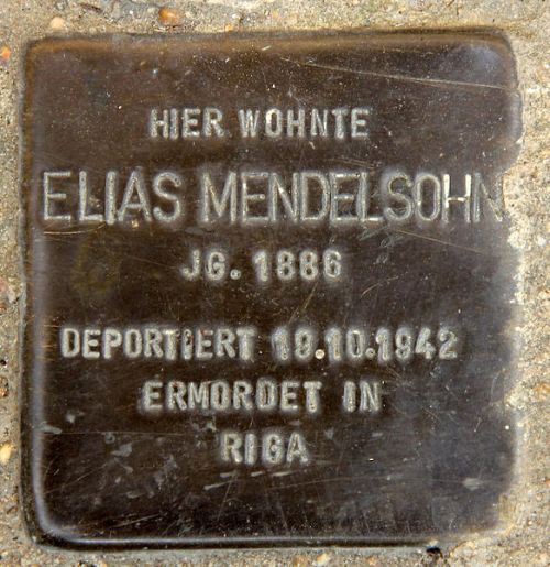 Stolpersteine Mhsamstrae 61 #2