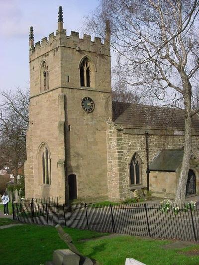 Oorlogsgraf van het Gemenebest St Giles Churchyard