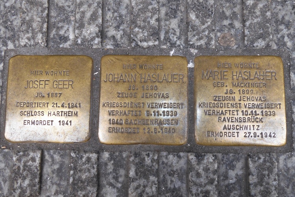 Stolpersteine Getreidegasse 33