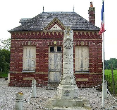 Oorlogsmonument Hecmanville #1