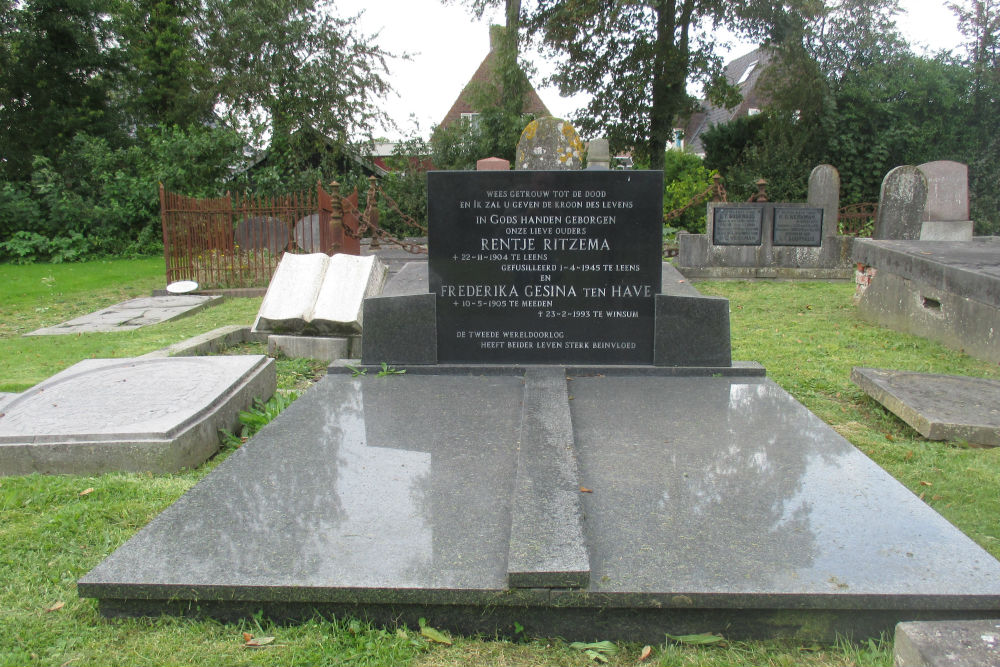 Dutch War Grave General Cemetery Leens