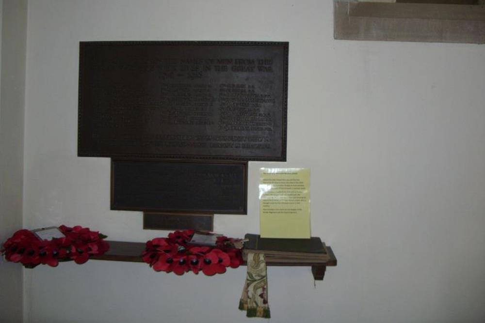 War Memorial St. James' Church