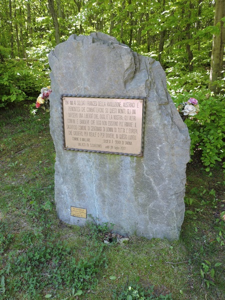 Monument Coalitieoorlogen 1794-1800 Colla di San Giacomo