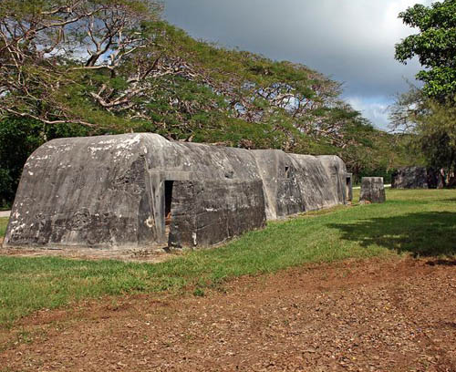 Japanse Schuilbunkers Flame Tree Road (Saipan) #1