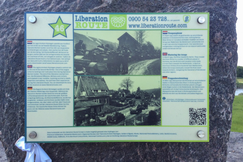 Liberation Route Marker 046: Troepenopbouw #2