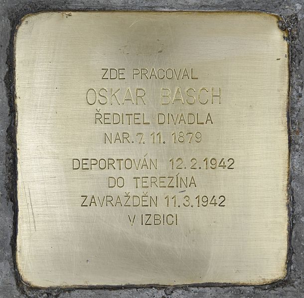 Remembrance Stones nám. Dr. E. Beneše 462/27