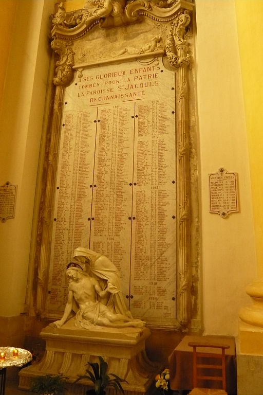 World War I Memorial glise Saint-Jacques