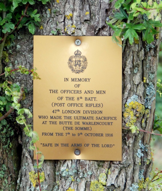 Memorial Butte de Warlencourt 1916 #5