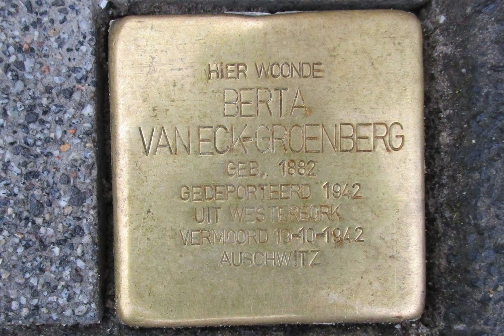 Stolperstein Willebrordusstraat 56a #1