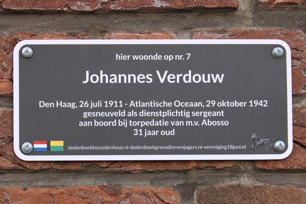 Death Plaque Rijklof van Goensstraat 7