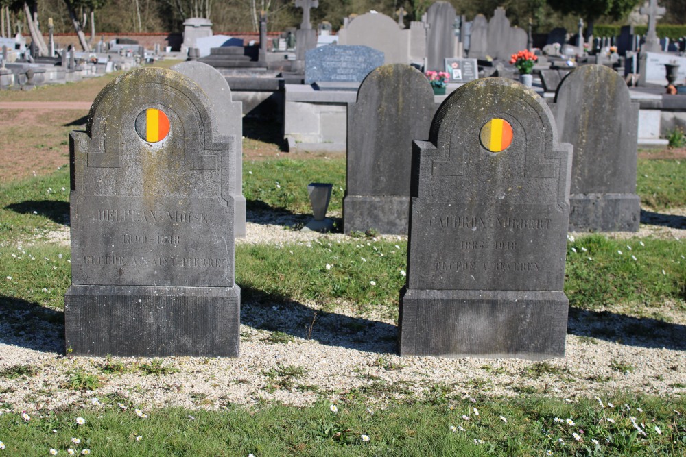 Belgische Oorlogsgraven Pâturages #2
