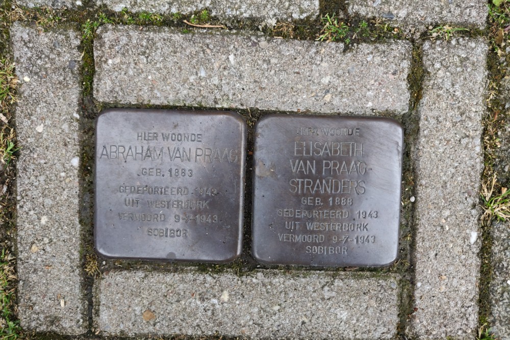 Stolpersteine Saffierstraat 284 #1