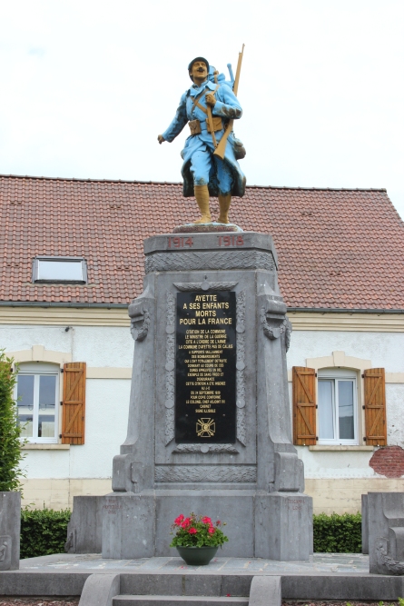 Oorlogsmonument Ayette #2