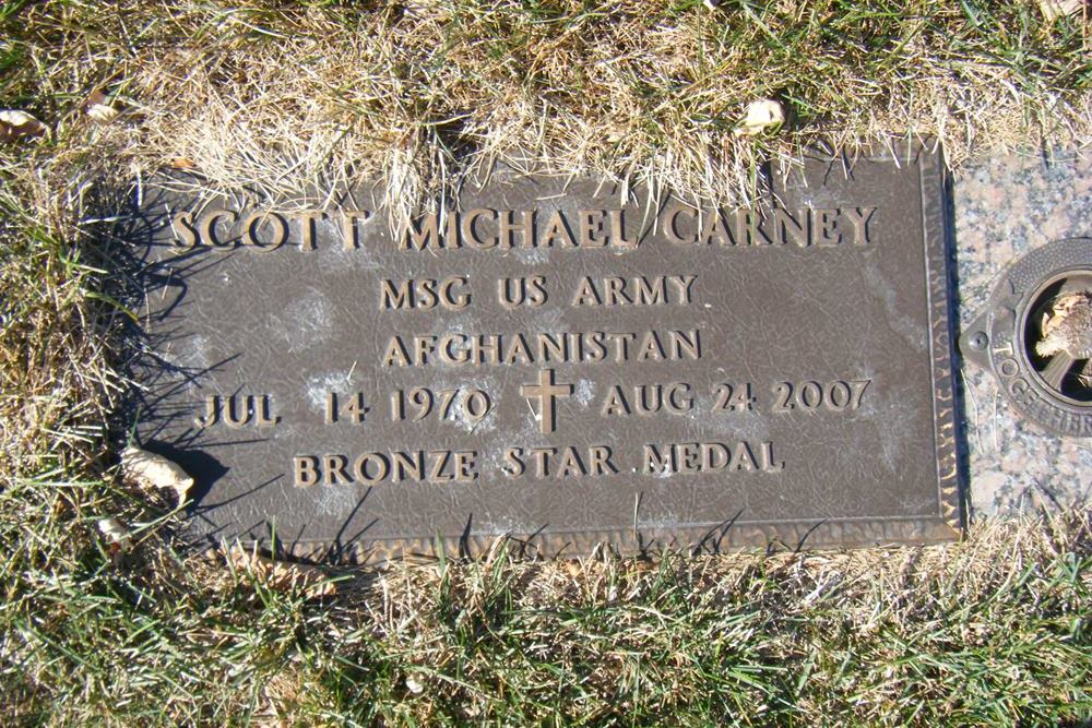 American War Grave Highland Memory Gardens Cemetery #1