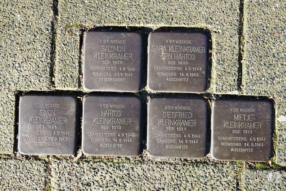 Stolpersteine Adriaan Volkersingel 22 #1