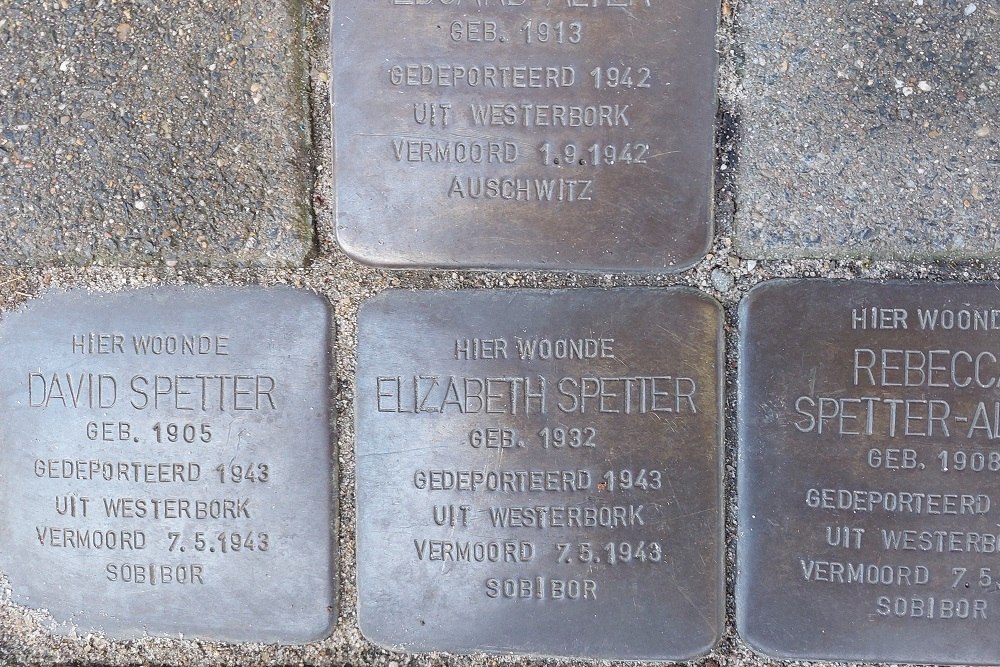 Stolpersteine Burgemeester Meineszlaan 27a #3