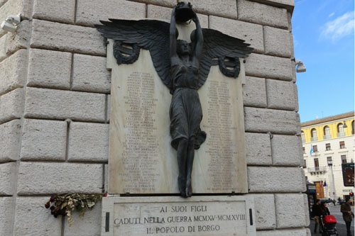Commemorative plaque Rome