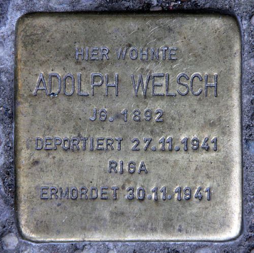 Stolpersteine Ludwigkirchplatz 12