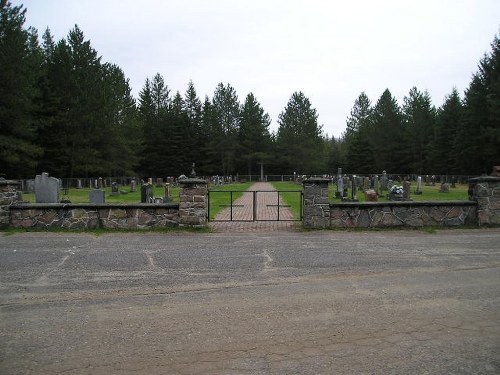 Oorlogsgraf van het Gemenebest Saint-Remi-d'Amherst Roman Catholic Cemetery #1