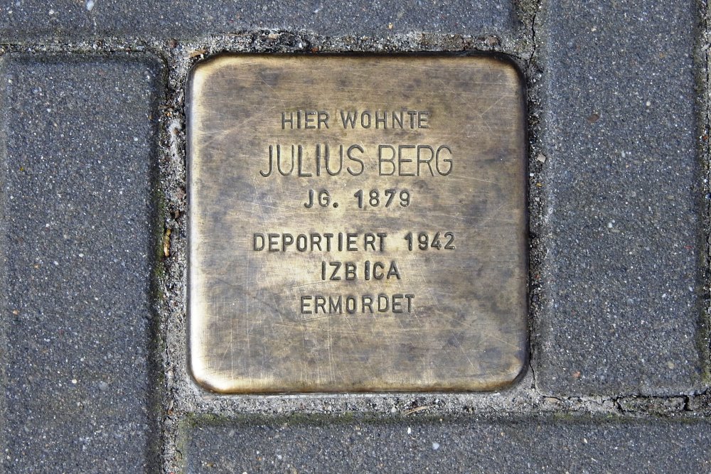 Stolperstein Bismarckstrae 153 #1