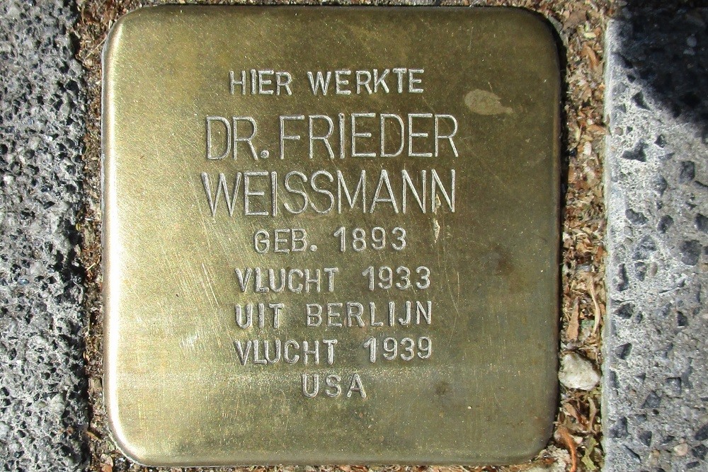 Stolperstein Van Baerlestraat 98