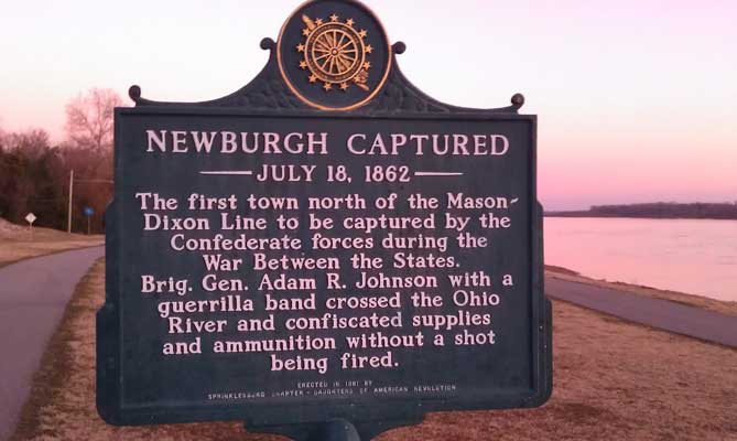 Historical Marker Capture of Newburgh #1