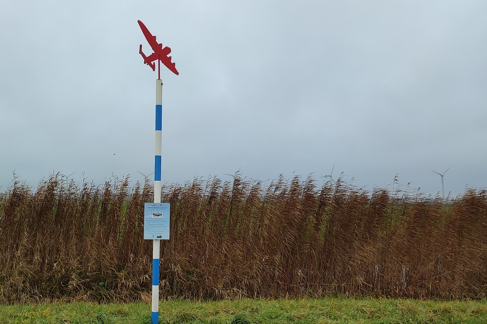 Crashlocatie Bristol Beaufighter NE465 Twisk #2