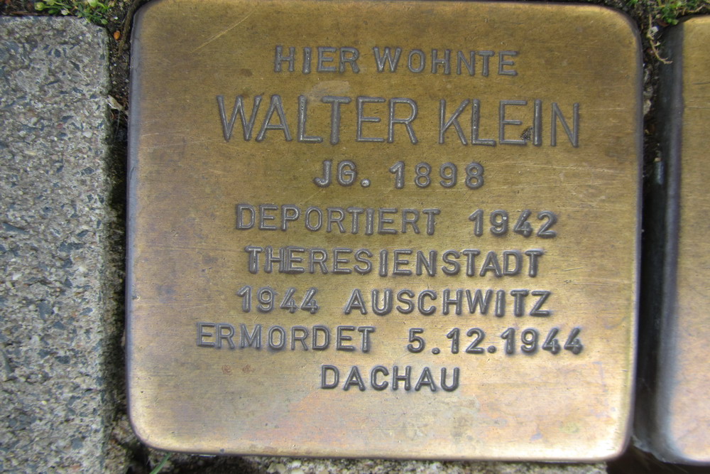 Stolpersteine Neusser Straße 574 #2