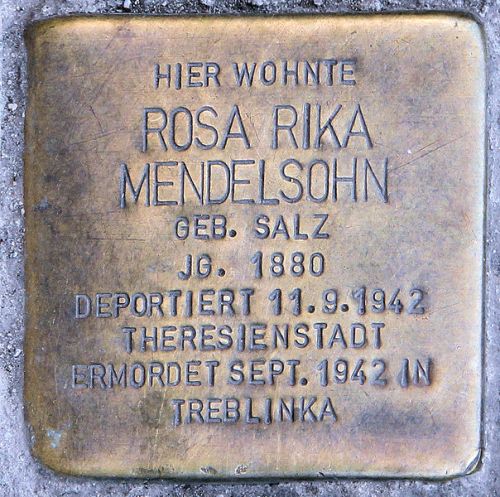 Stolpersteine Bundesallee 180 #2