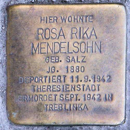 Stolpersteine Bundesallee 180 #2