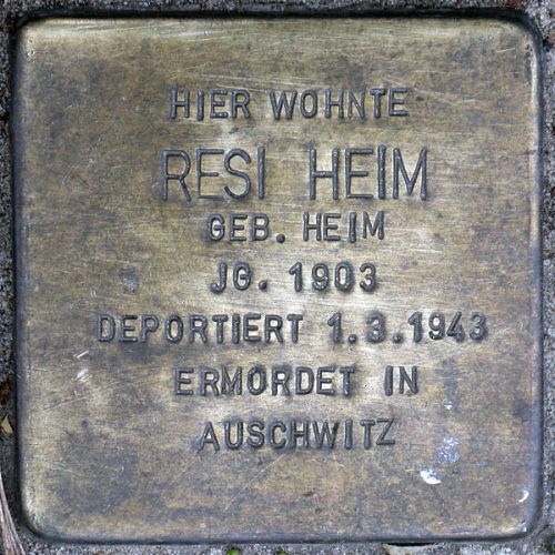 Stolpersteine Pasteurstrae 24 #2