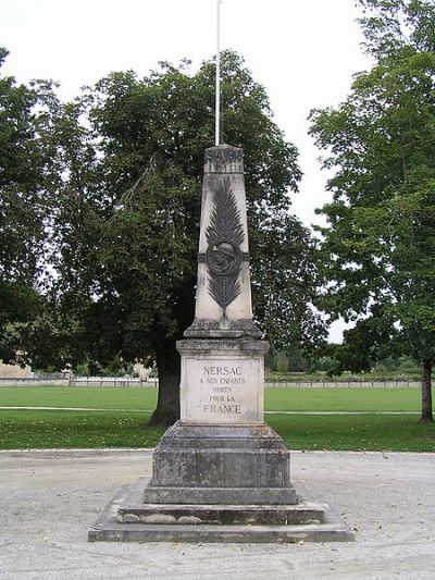 Oorlogsmonument Nersac