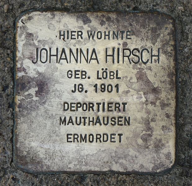 Stolpersteine Haggenmüllergasse 25 #2