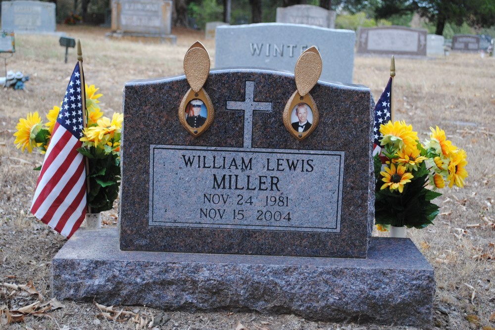 American War Grave Cadron Valley Cemetery #1