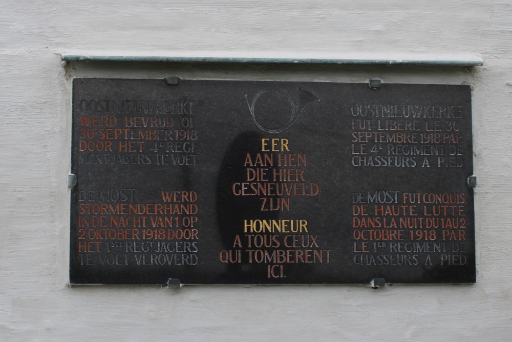 Memorial Liberation First World War Oostnieuwkerke #2