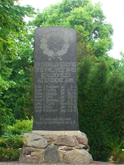 Oorlogsmonument Damm