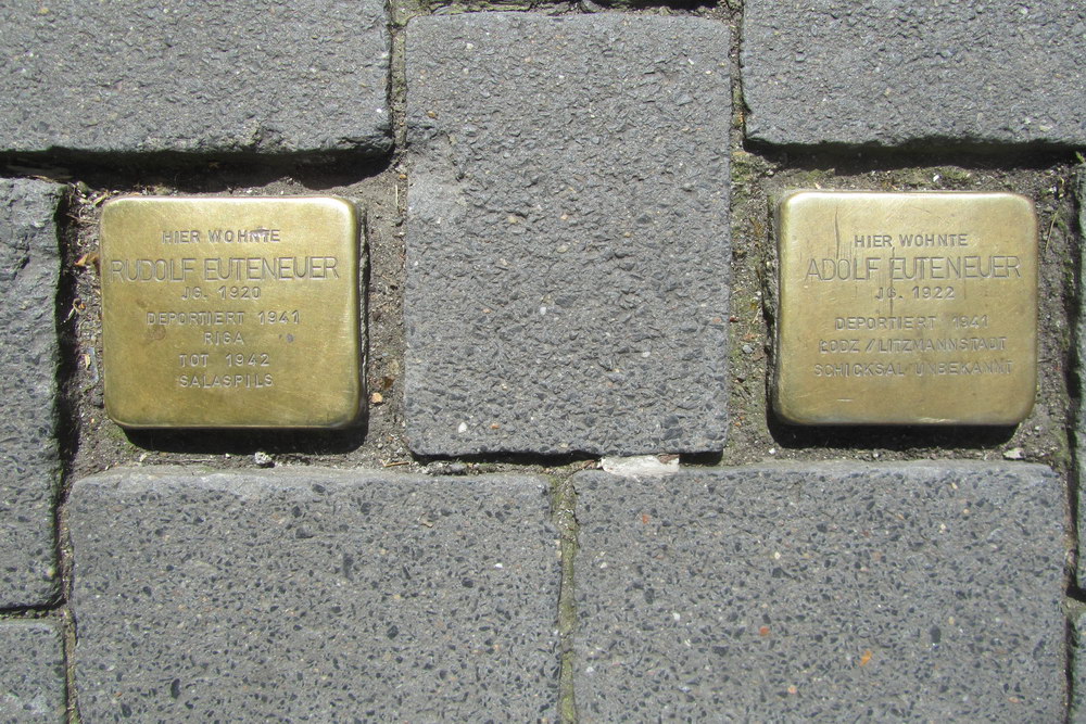 Stolpersteine Eigelstein 28 #1