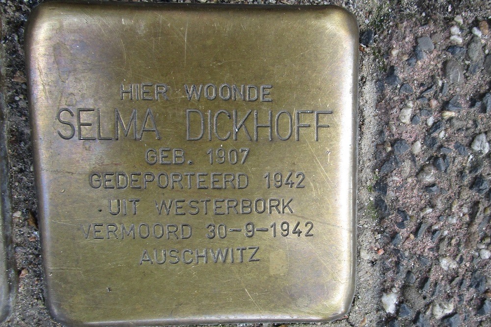 Stolpersteine Brouwersgracht 96 #3