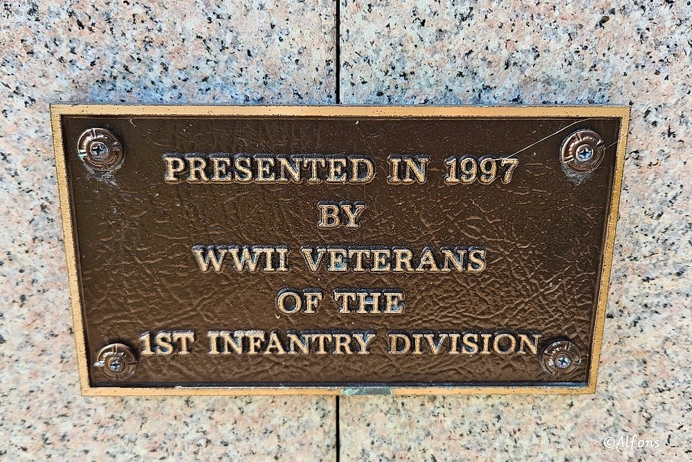 Monument US 1st Infantry Division #3