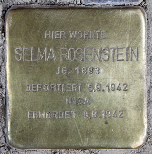Stolpersteine Joachim-Friedrich-Straße 42 #2