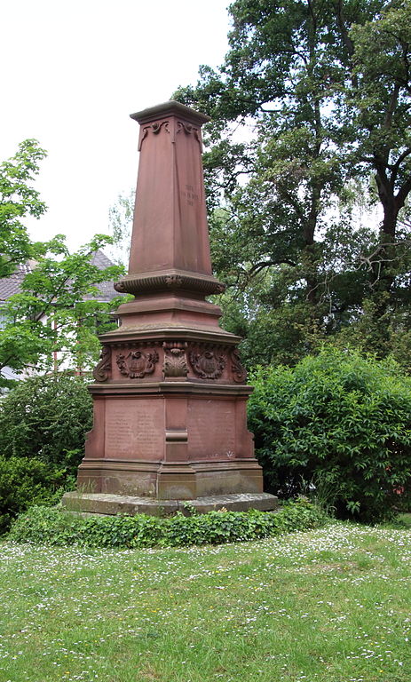 Franco-Prussian War Memorial Geisenheim #1