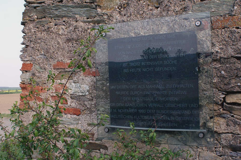 Kreuzstadl Rechnitz Holocaust Monument #2