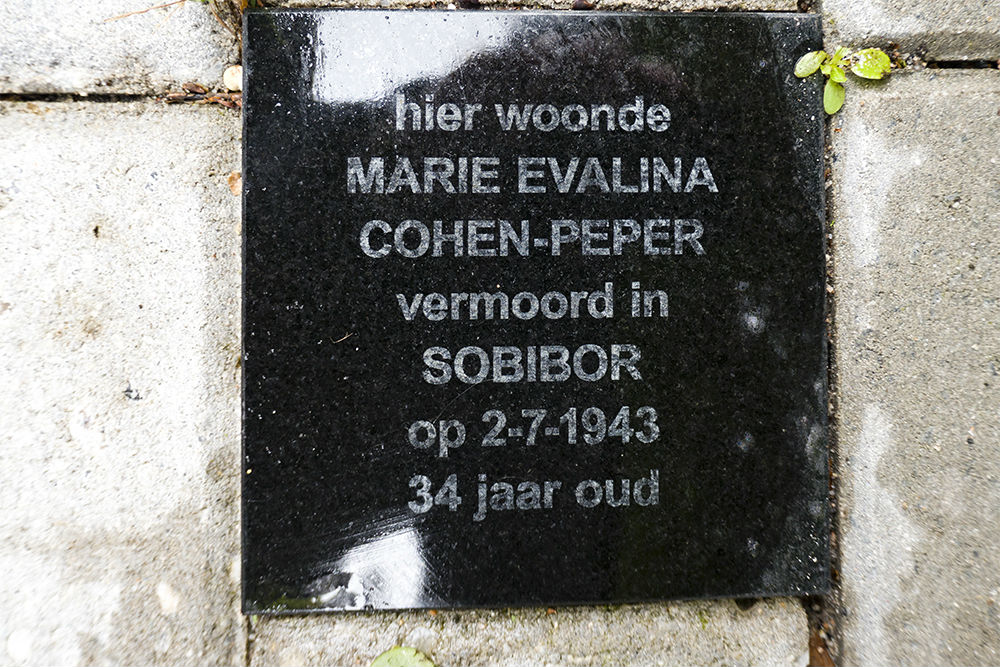 Memorial Stones Daltonstraat 31 #4