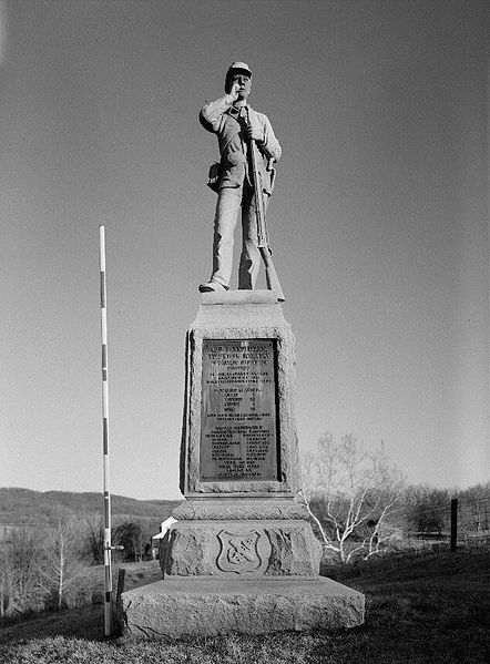 Monument 45th Pennsylvania Volunteer Infantry