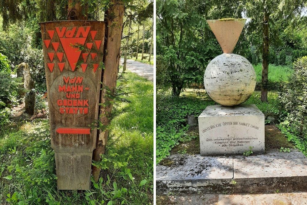 Honor Field War Graves Nazi-Government Historic Cemetery Weimar #3