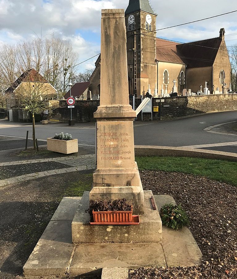 War Memorial Vaudrey